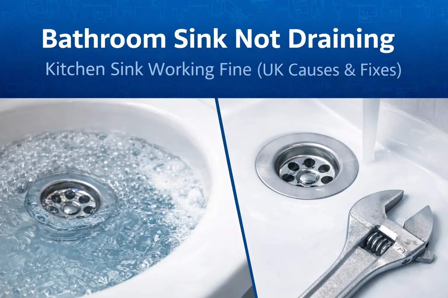 bathroom sinnk not draining