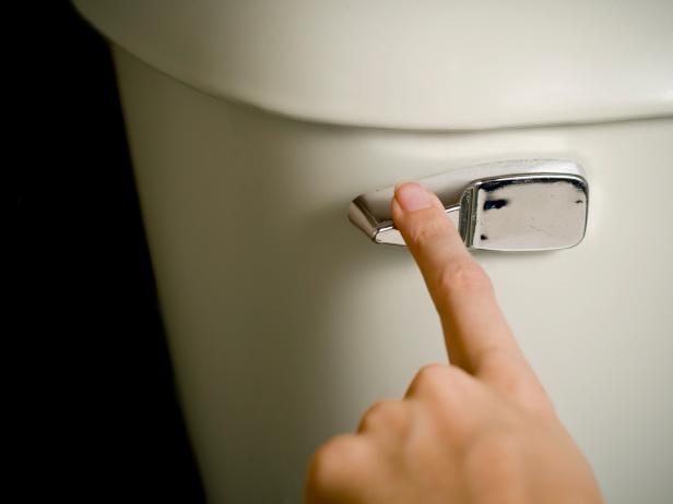 toilet handle is loose doesn’t lift the flush mechanism.
